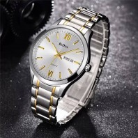 biden Stainless Steel Waterproof Silver Watch-3098