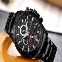 Curren top brand luxury Watch Men relogio masculino quartz watch fashion casual alloy wristwatches-3040