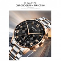 NIBOSI Mens Sport Watches Men Waterproof Luxury Brand Watch Fashion Full Steel Analog Quartz Wristwatch Relogio Masculino-3174