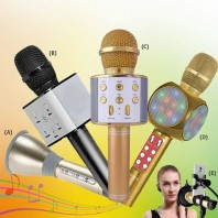 Q7 Wireless Bluetooth Microphone Speaker - Rose Gold352